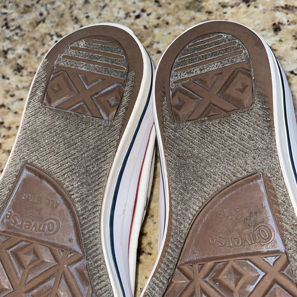 Converse All Star White Low-Tops - Picture 6 of 10
